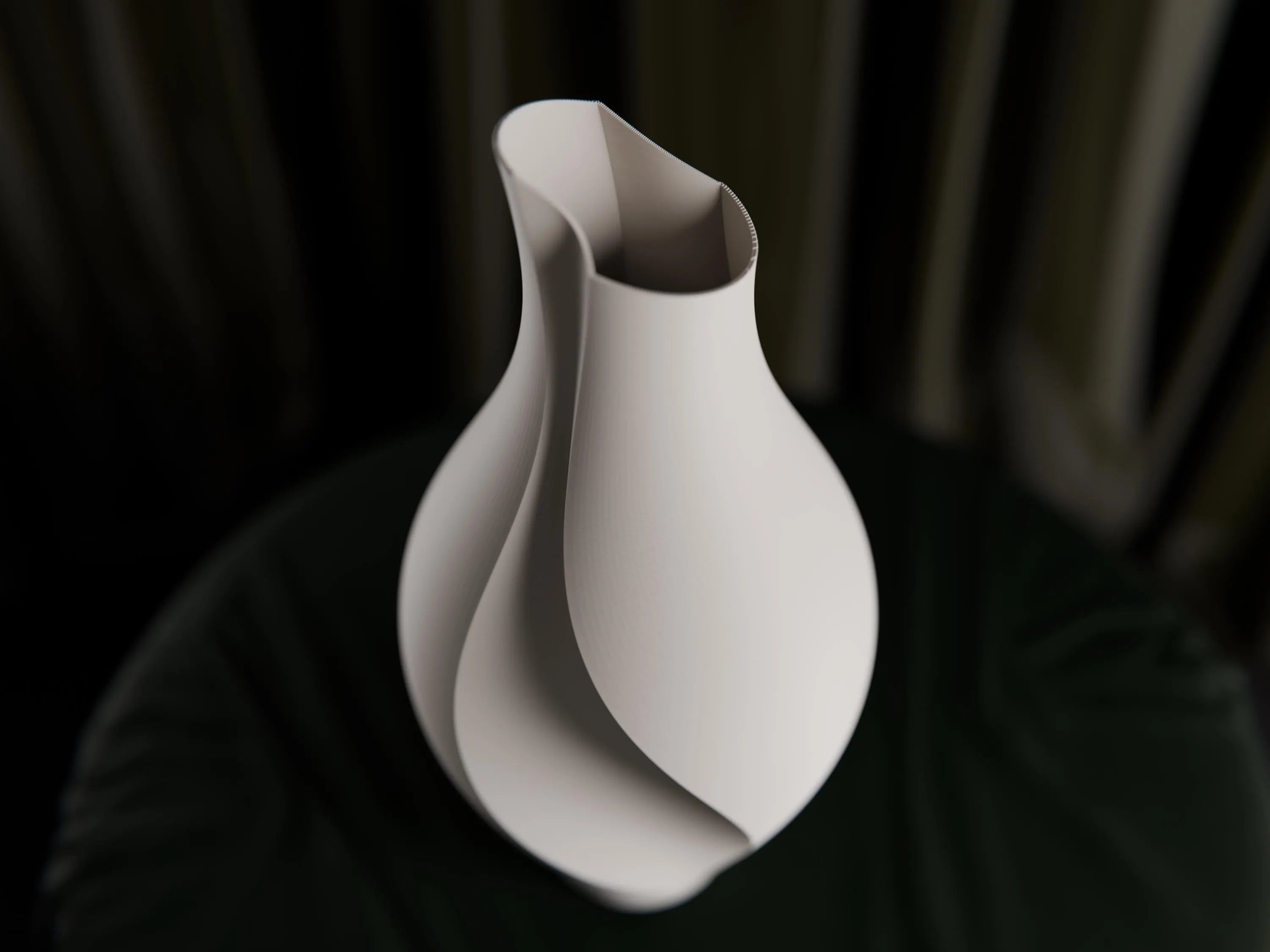 Modern Twist Vase