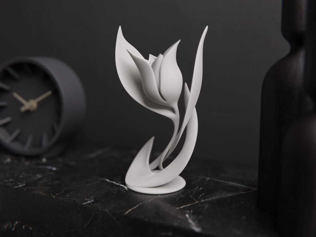 Modern Tulip Sculpture