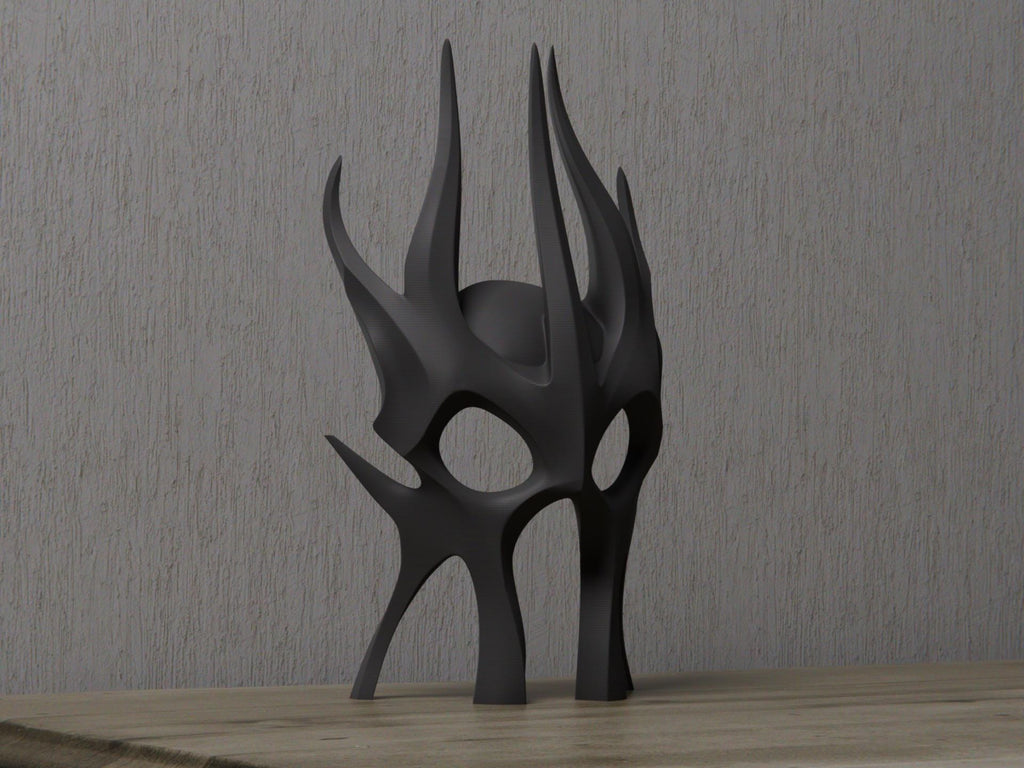 Abstract Mask Sculpture