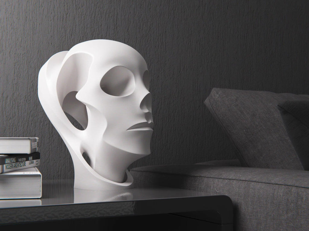 Abstract Head Sculpture