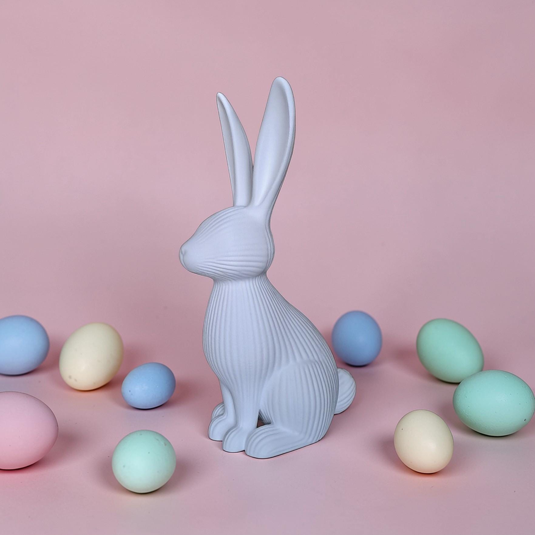 PERSONALIZED ribbed easter Bunny