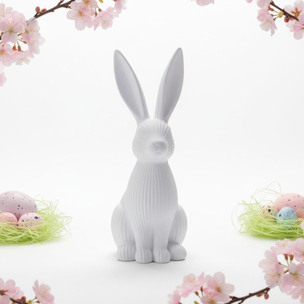 PERSONALIZED ribbed easter Bunny