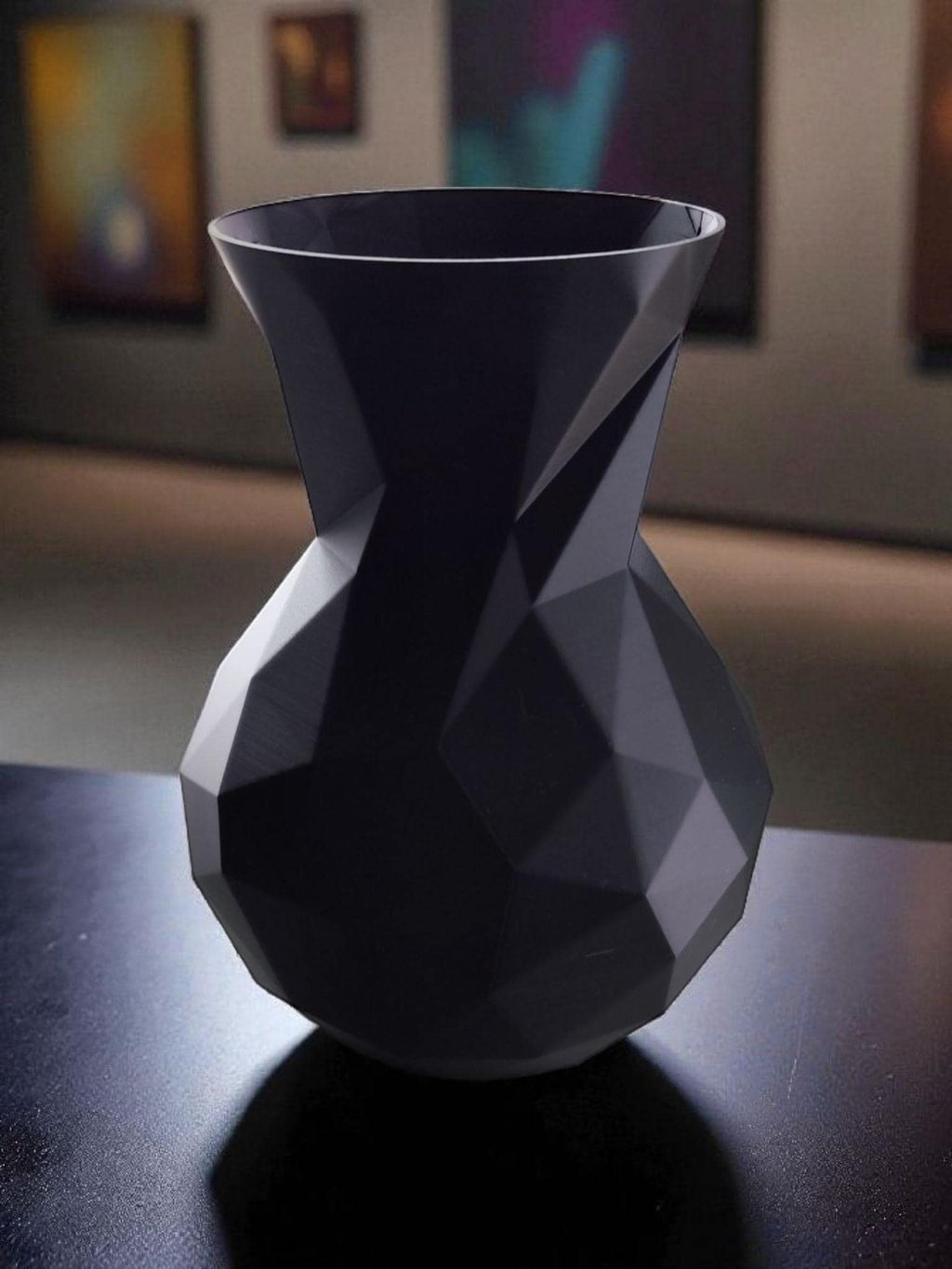 Minimalist Low Poly Vase