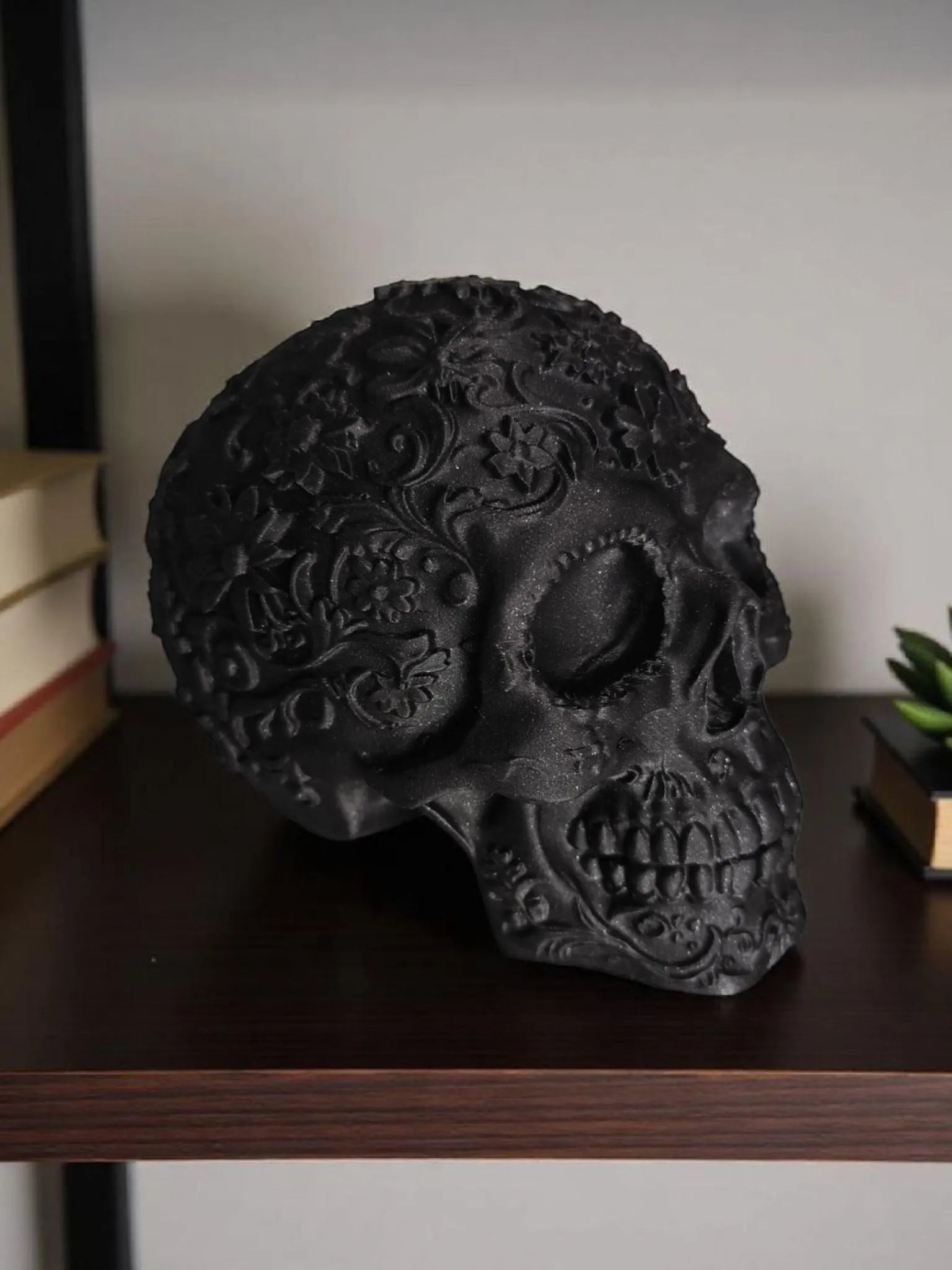 Decorative Skull Sculpture