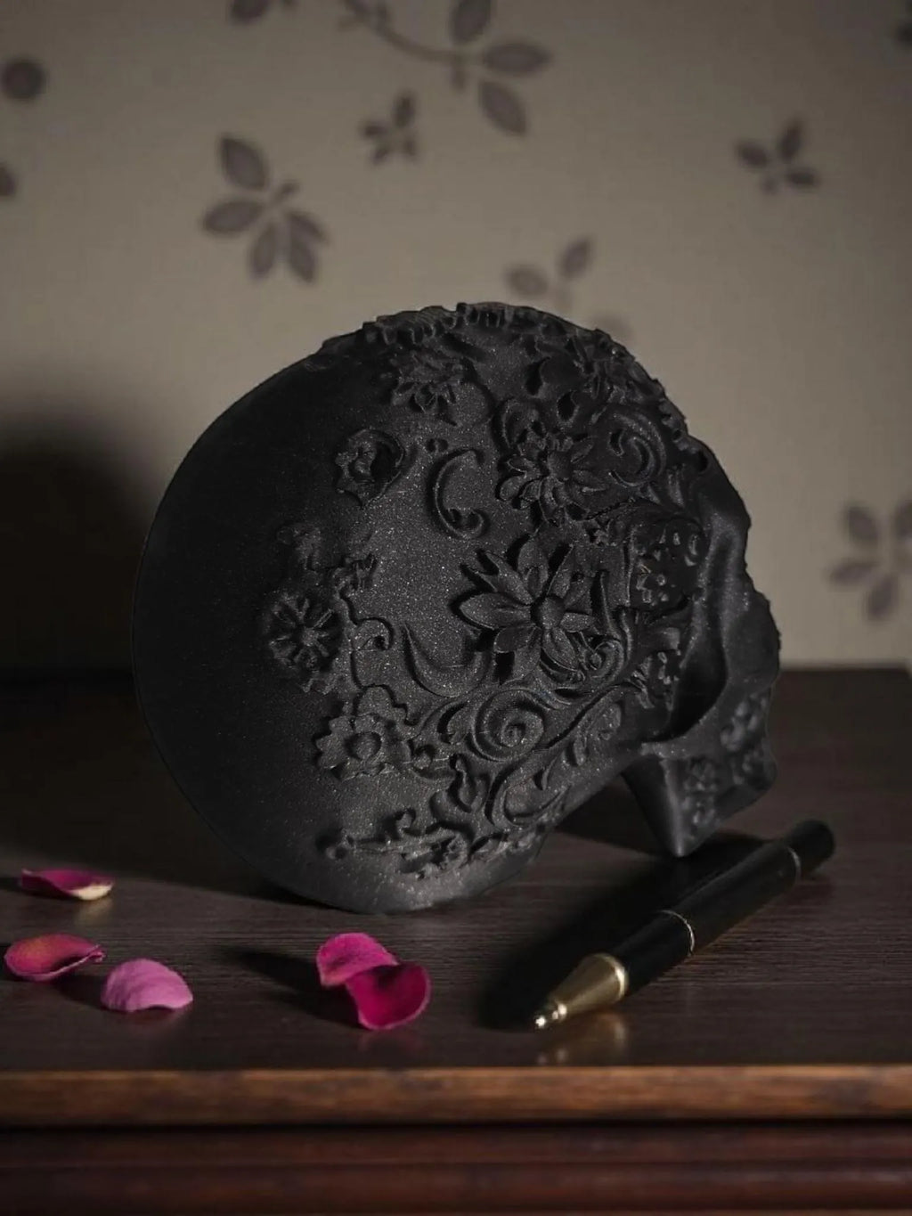 Decorative Skull Sculpture