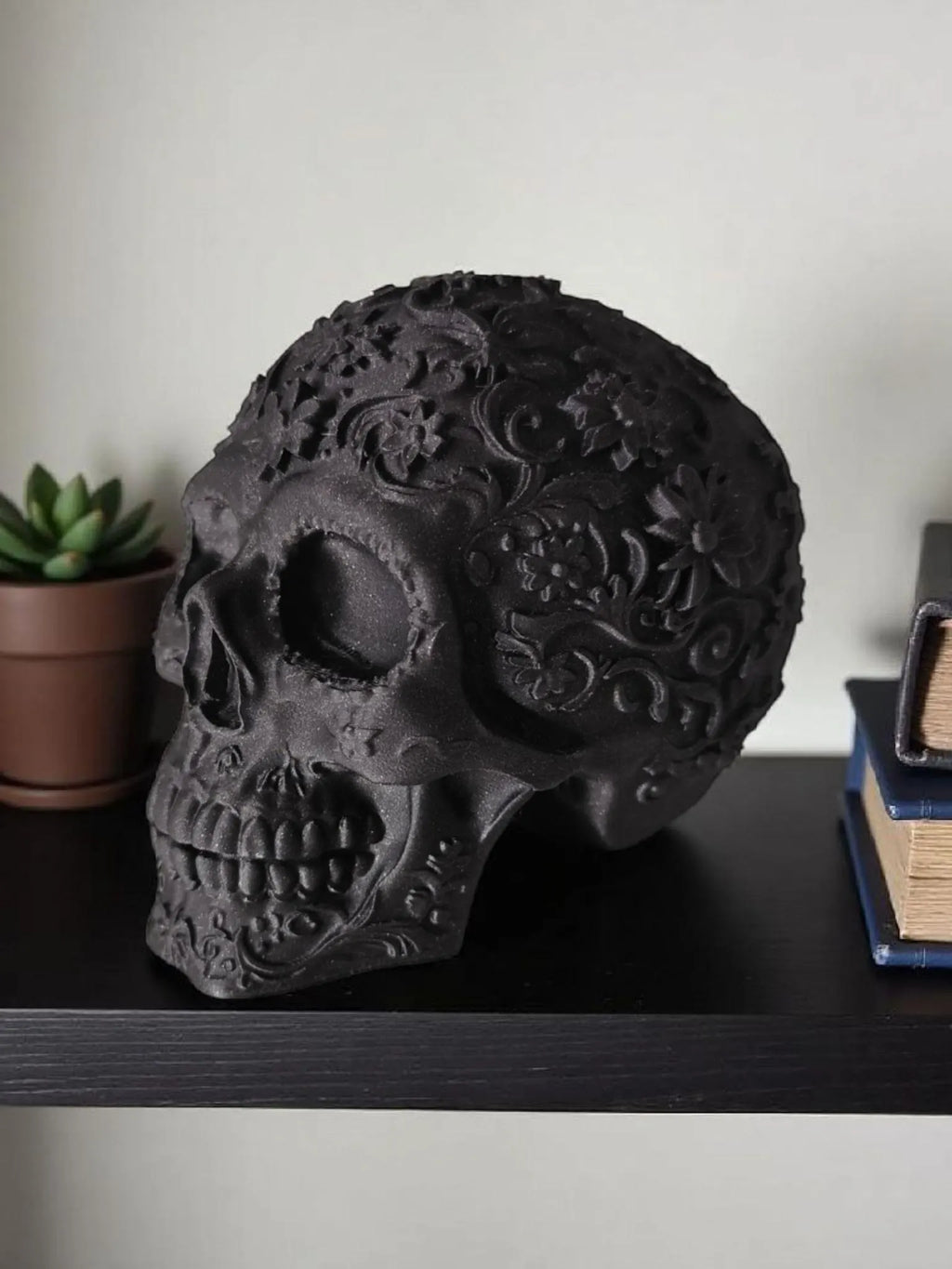 Decorative Skull Sculpture