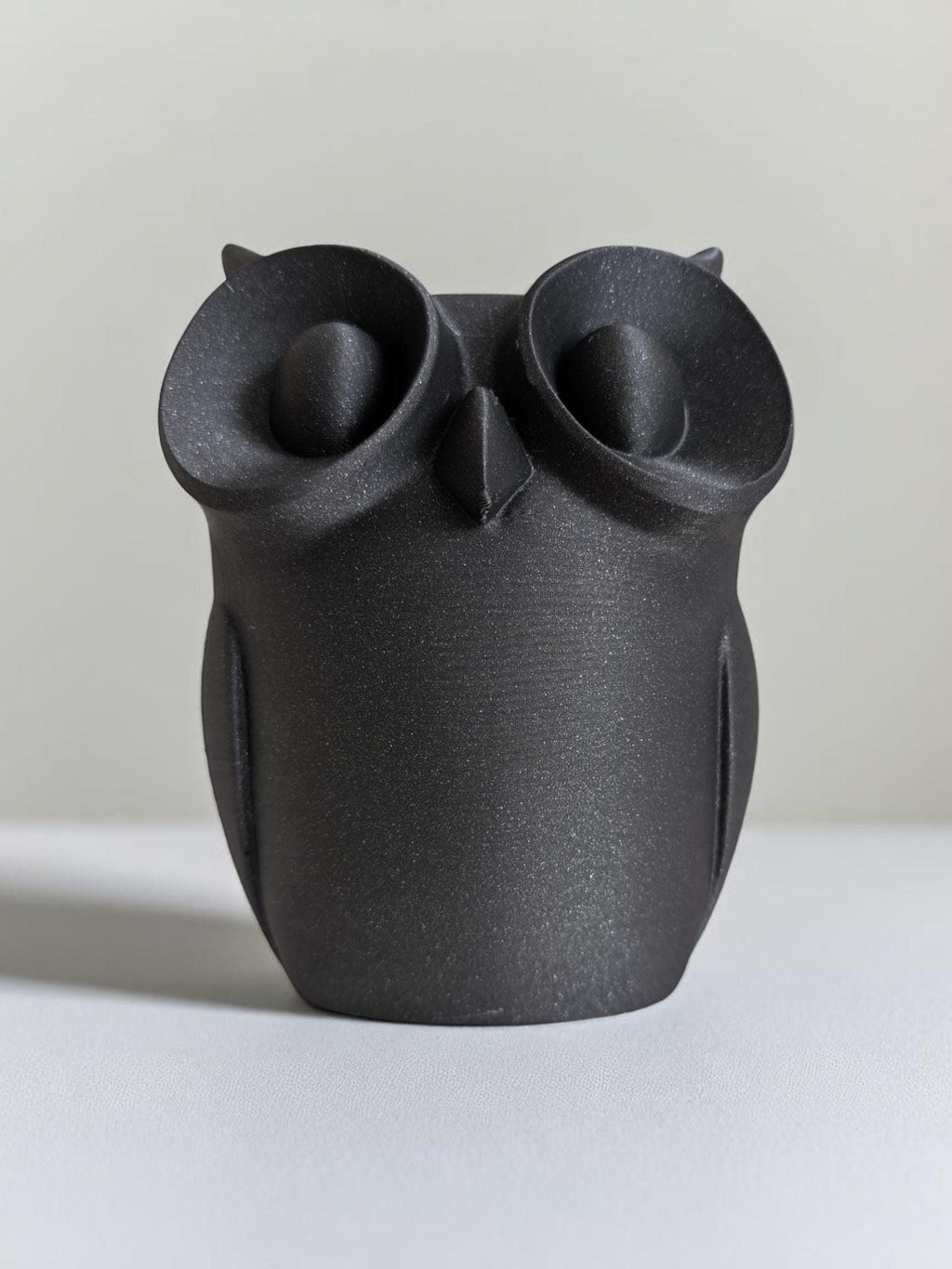 Low Poly Owl Sculpture