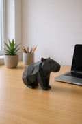 Low Poly Capybara Sculpture