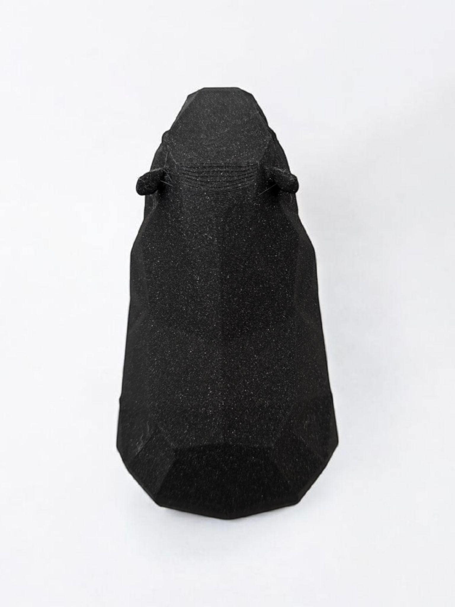Low Poly Capybara Sculpture