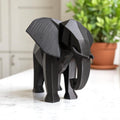 Low Poly Elephant Sculpture