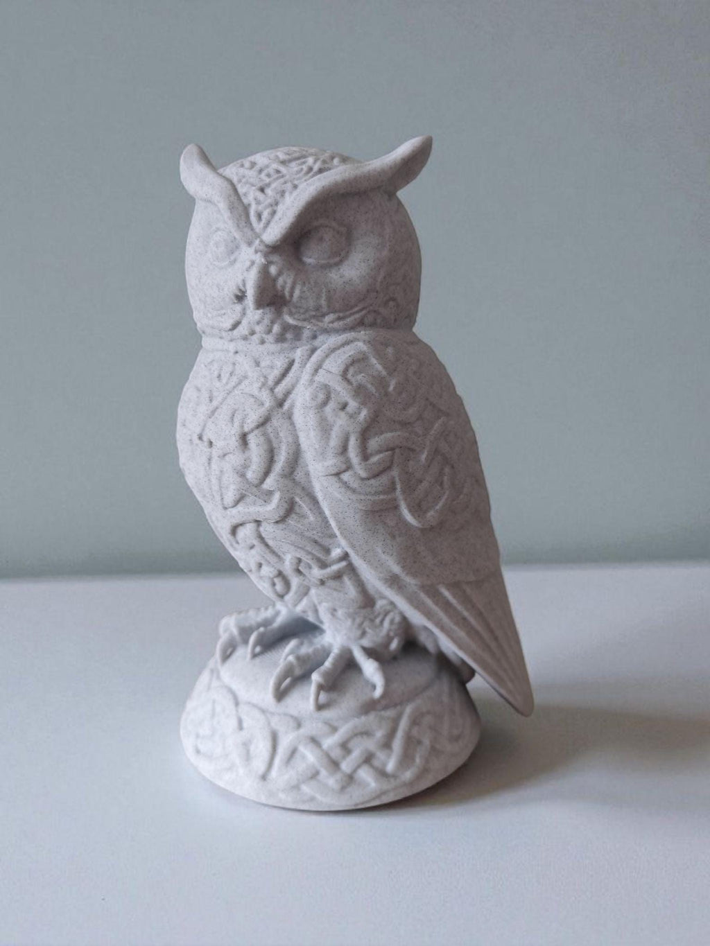 Celtic Owl Sculpture