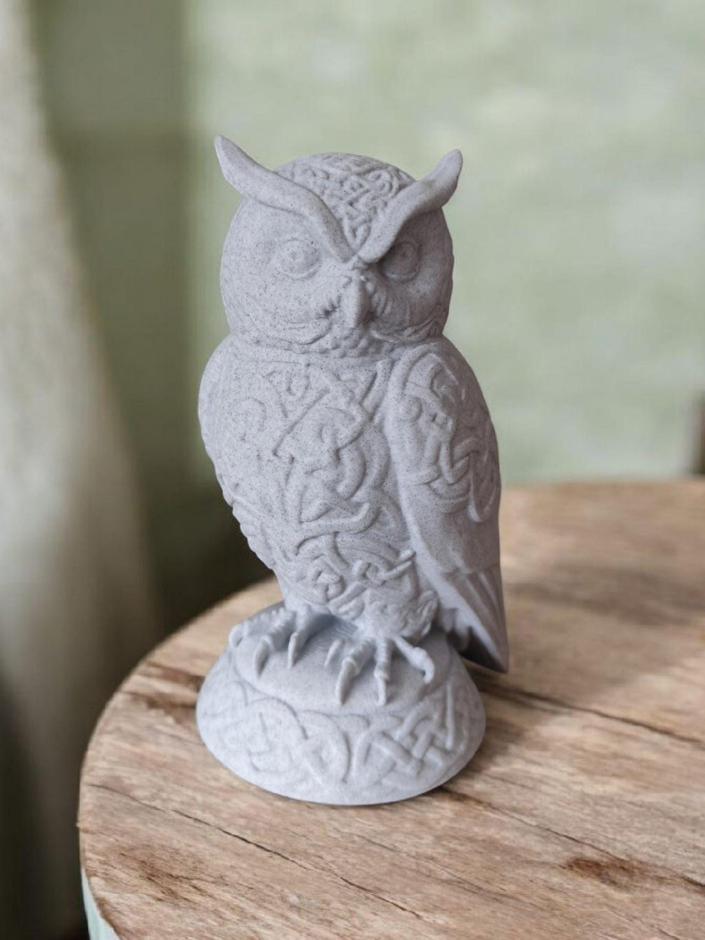 Celtic Owl Sculpture