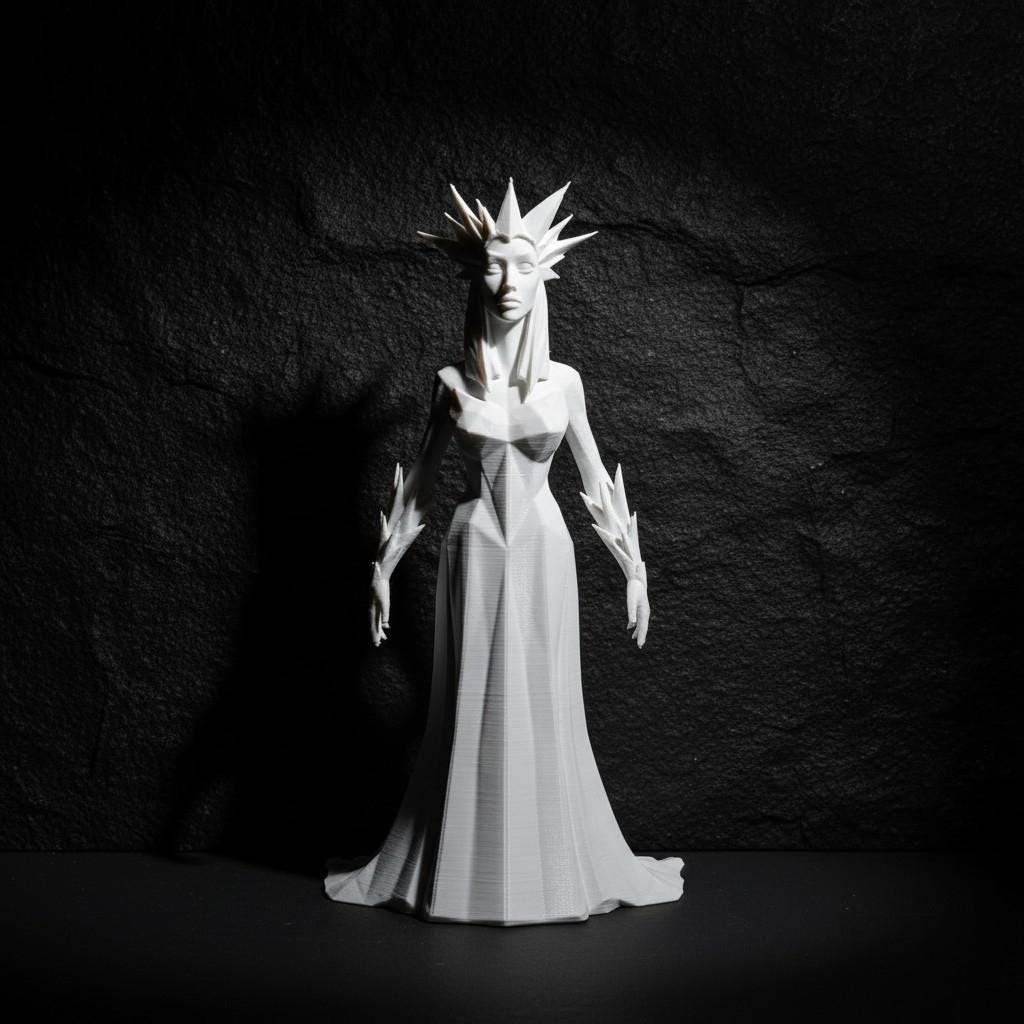 Ice Queen Sculpture