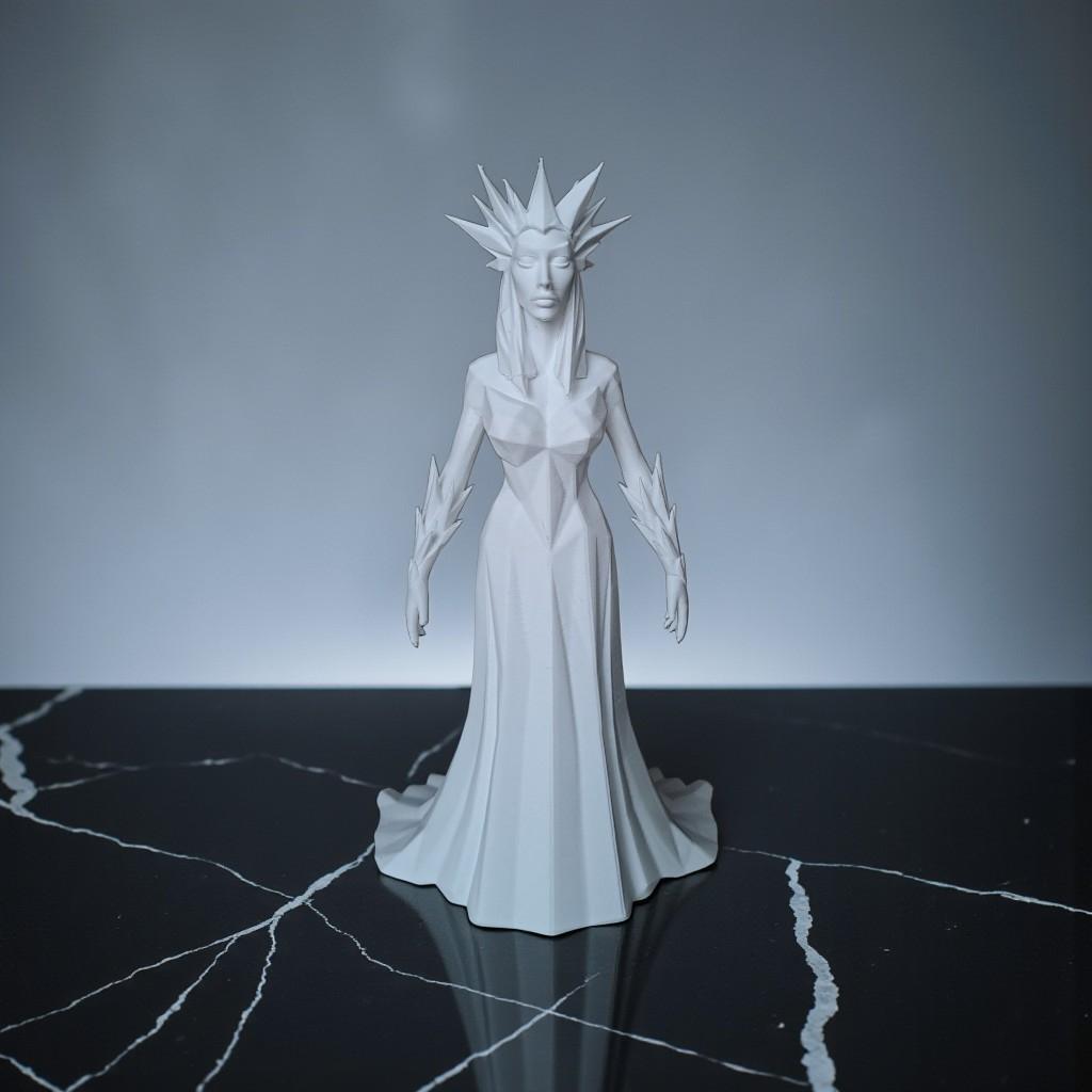 Ice Queen Sculpture