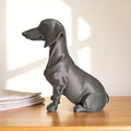 Minimalist Dachshund Sculpture