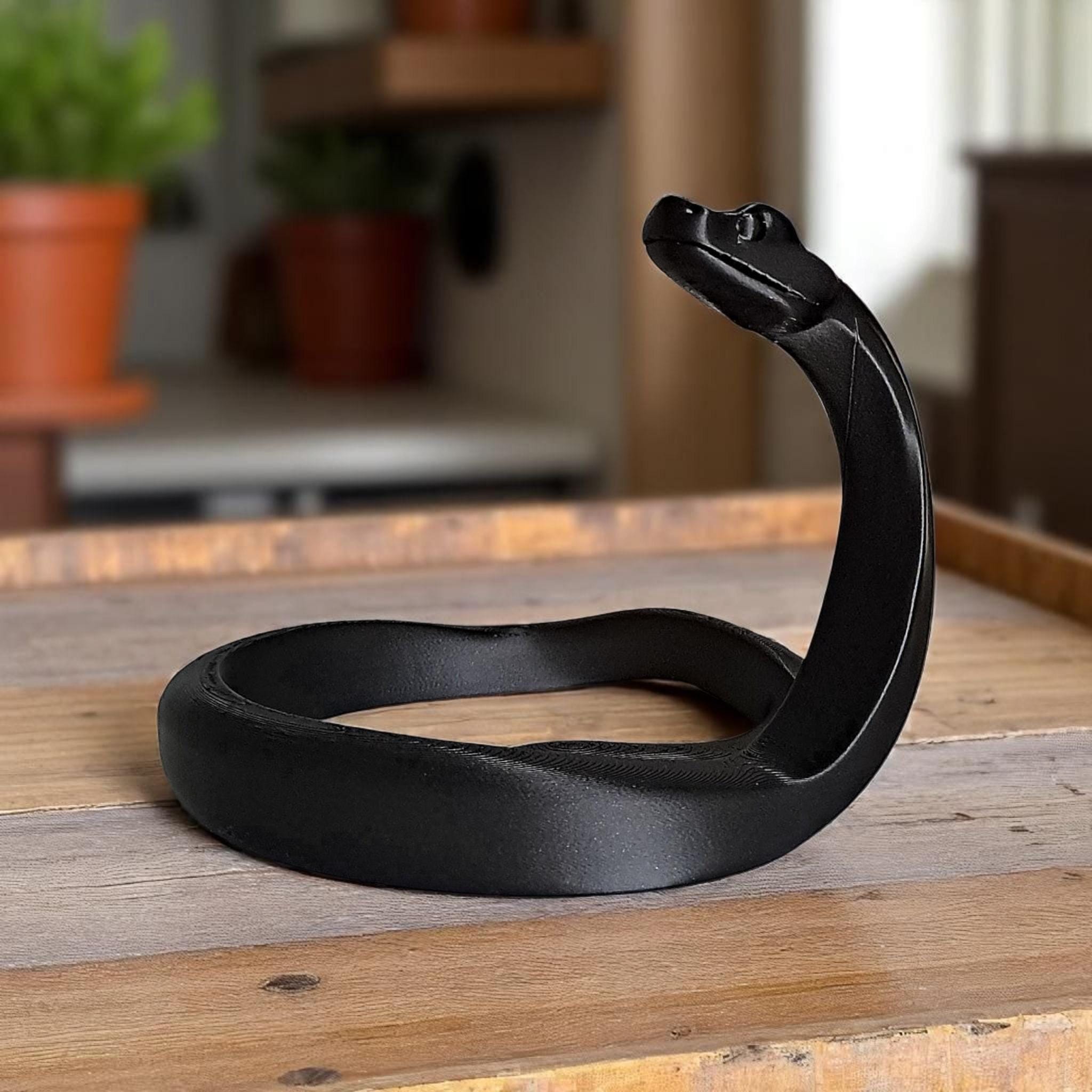 3D Printed Snake Sculpture