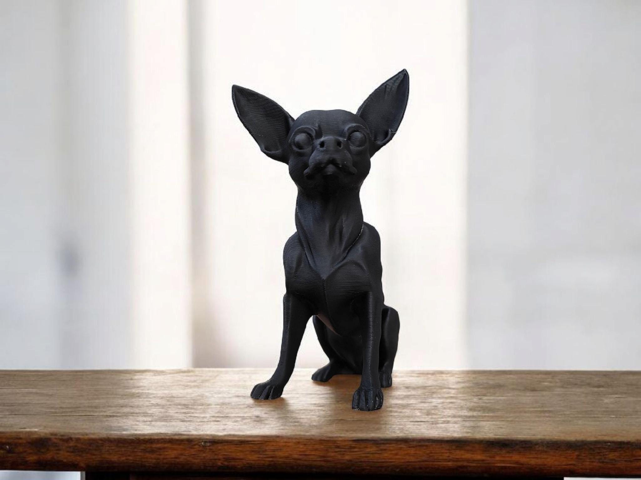 Minimalist Chihuahua Sculpture