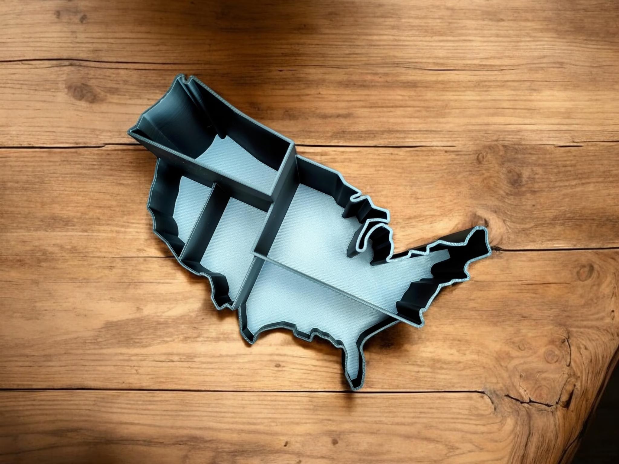 USA map Desk Organizer