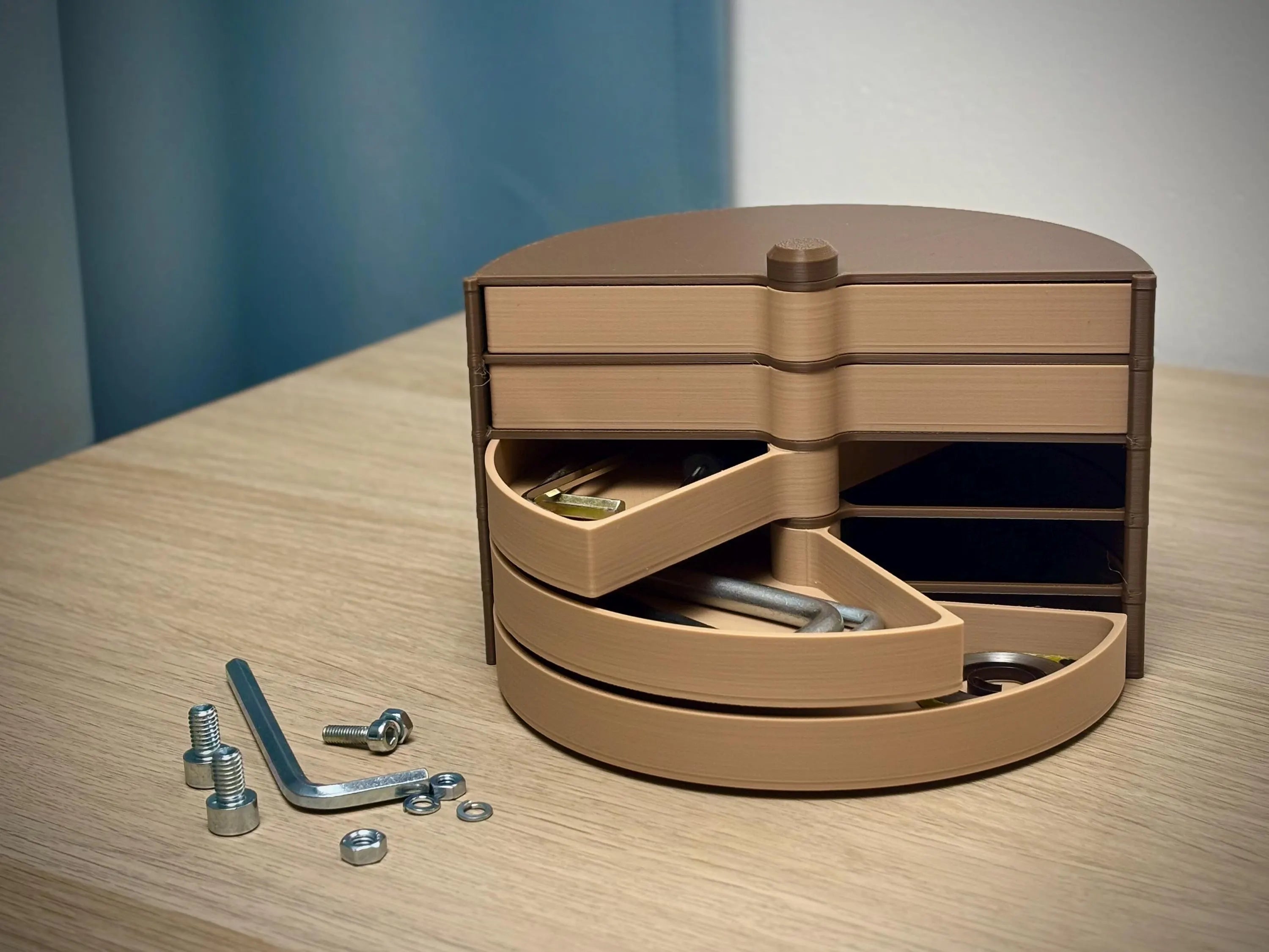 Modular Storage Tower Organizer