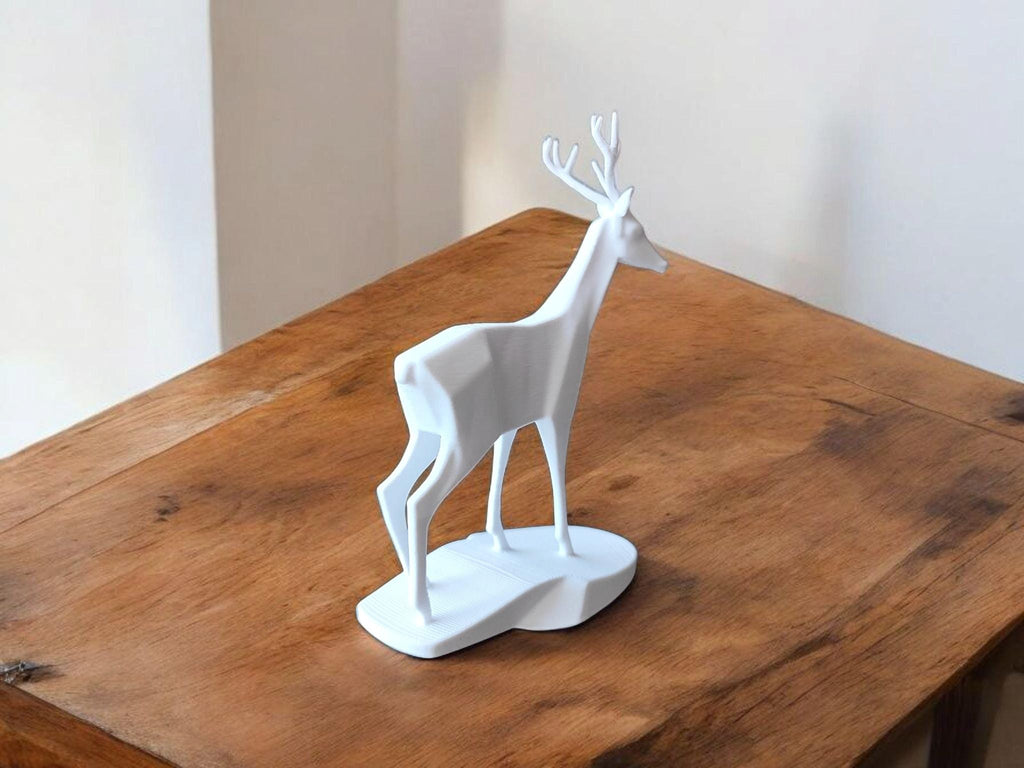 Minimalist Deer Sculpture