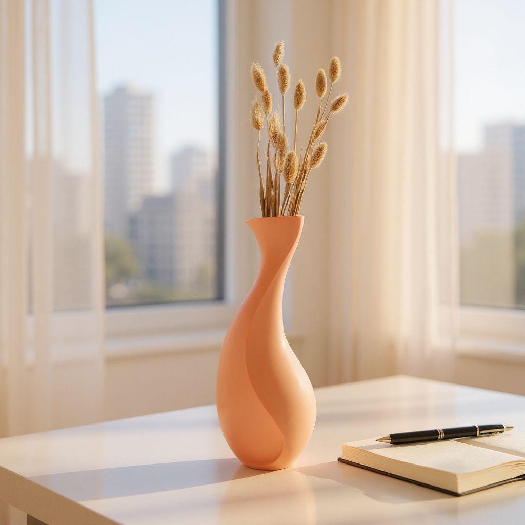 Minimalist Vase Aura