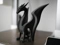 Minimalist Dragon Sculpture