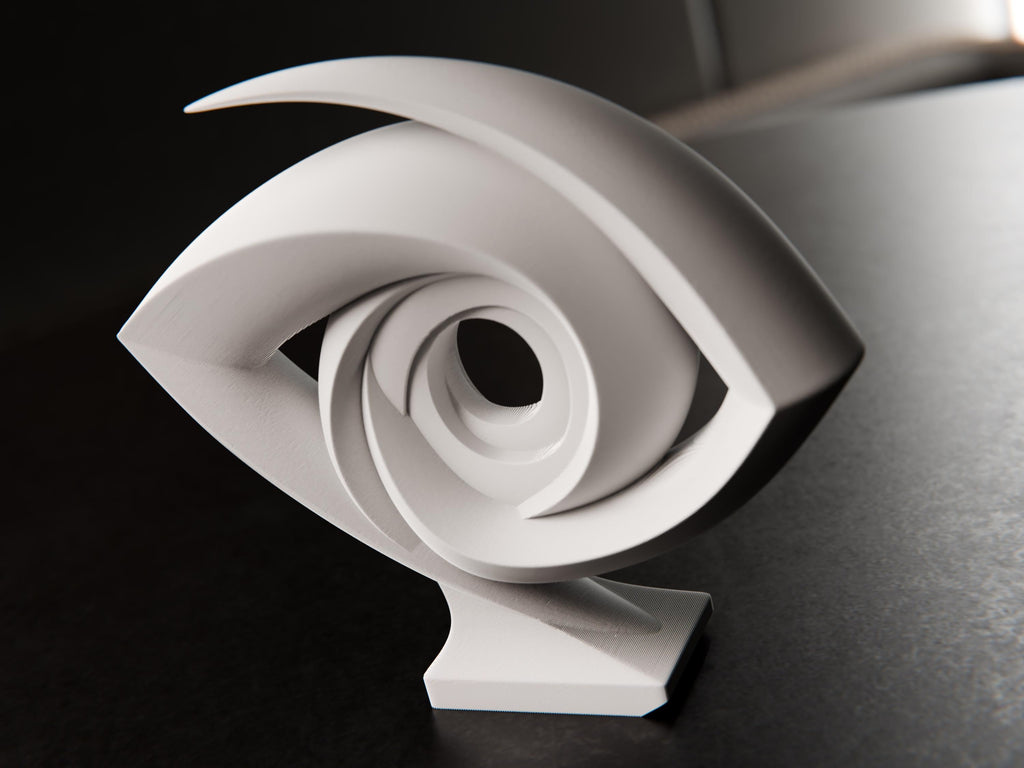 Vortex Eye Sculpture