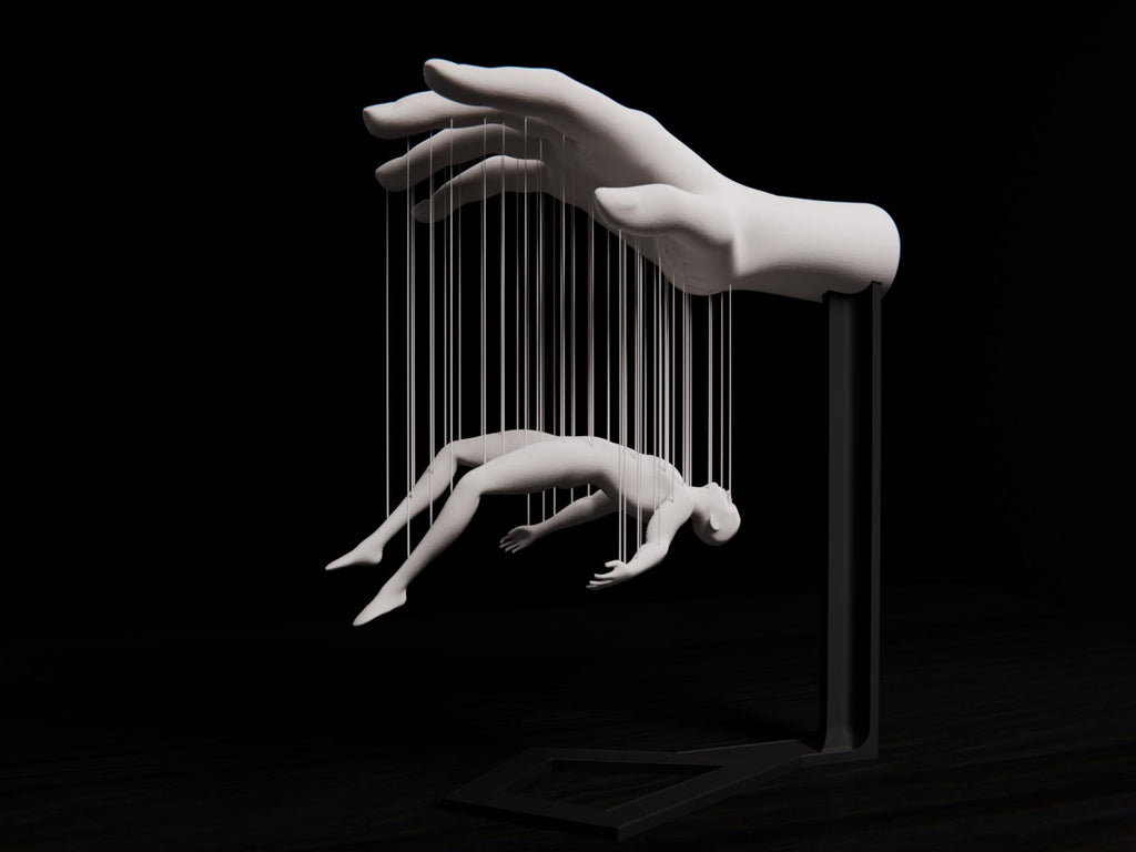 Overtaken String Art Sculpture
