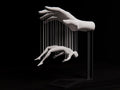 Overtaken String Art Sculpture