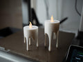 Floating Wax LED Tealight Holder