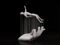 3D Printed String Art Sculpture