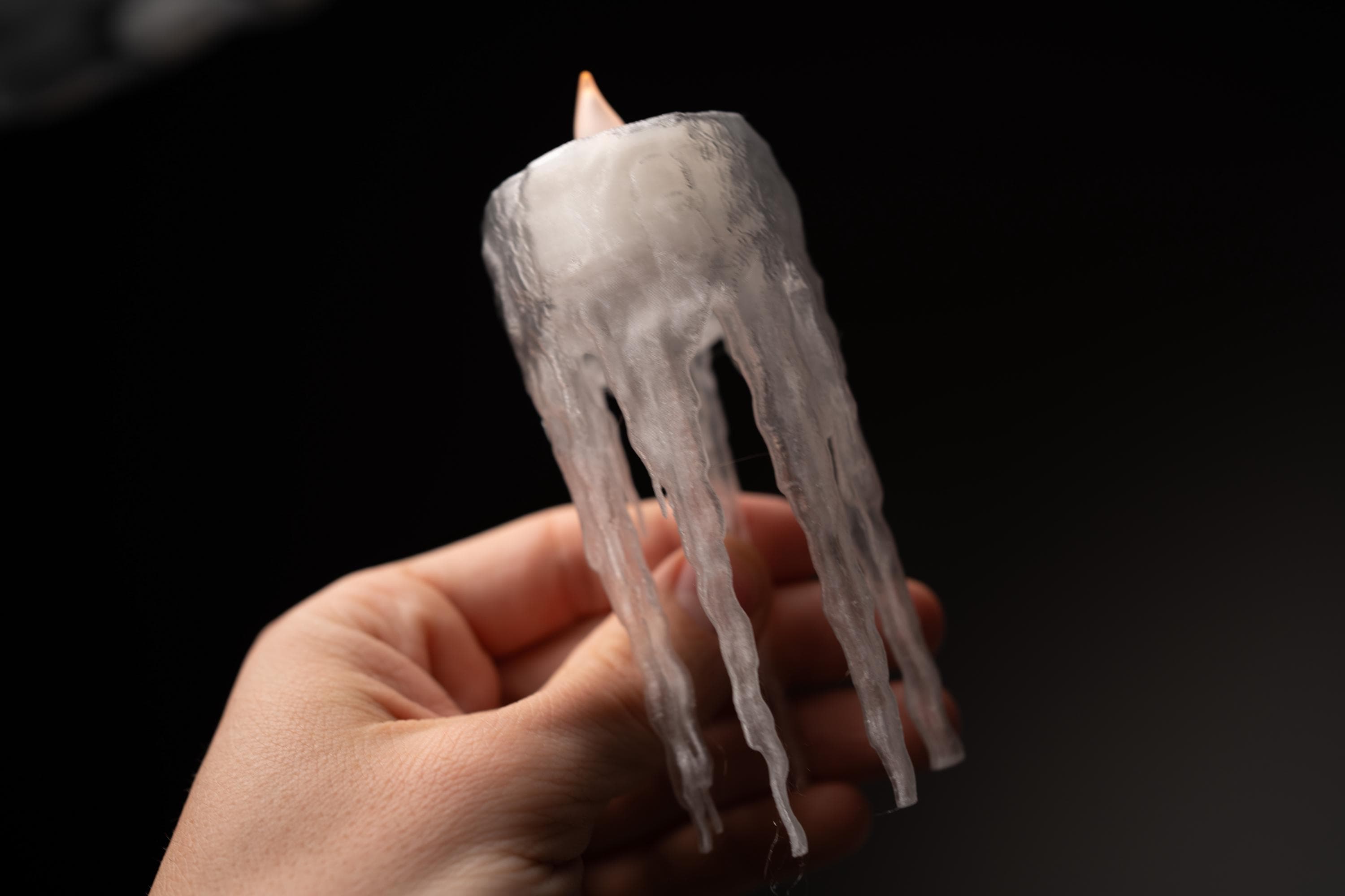 Icicle Candle Holder Set