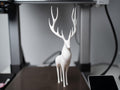 Minimalist Deer Sculpture