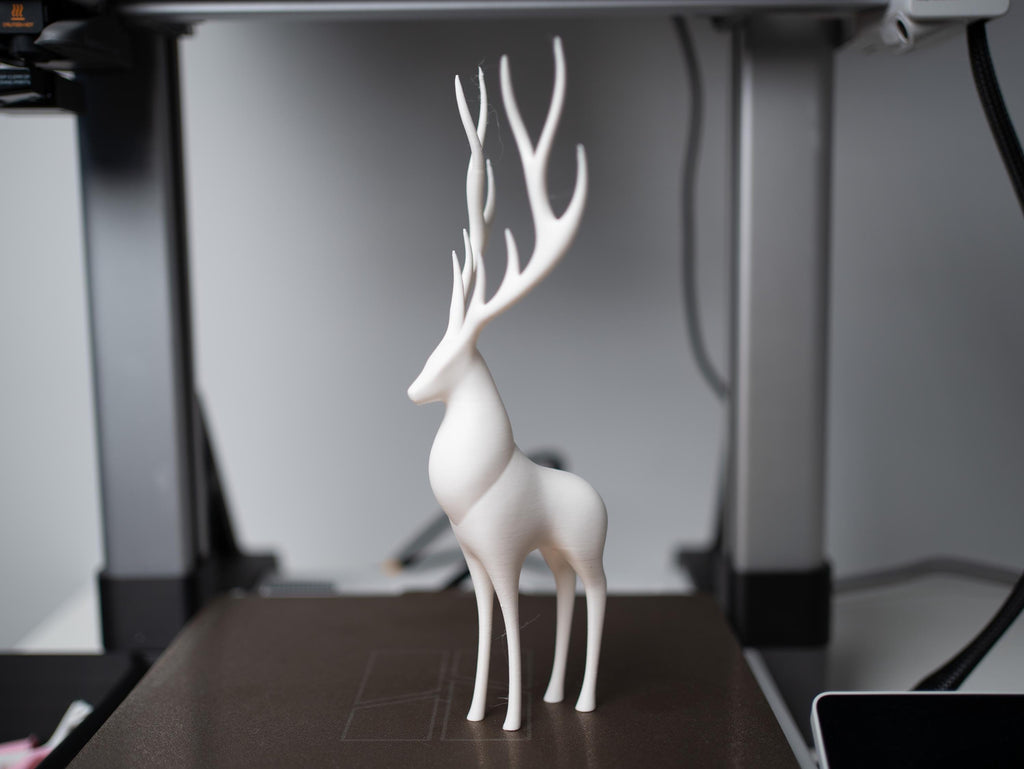 Minimalist Deer Sculpture