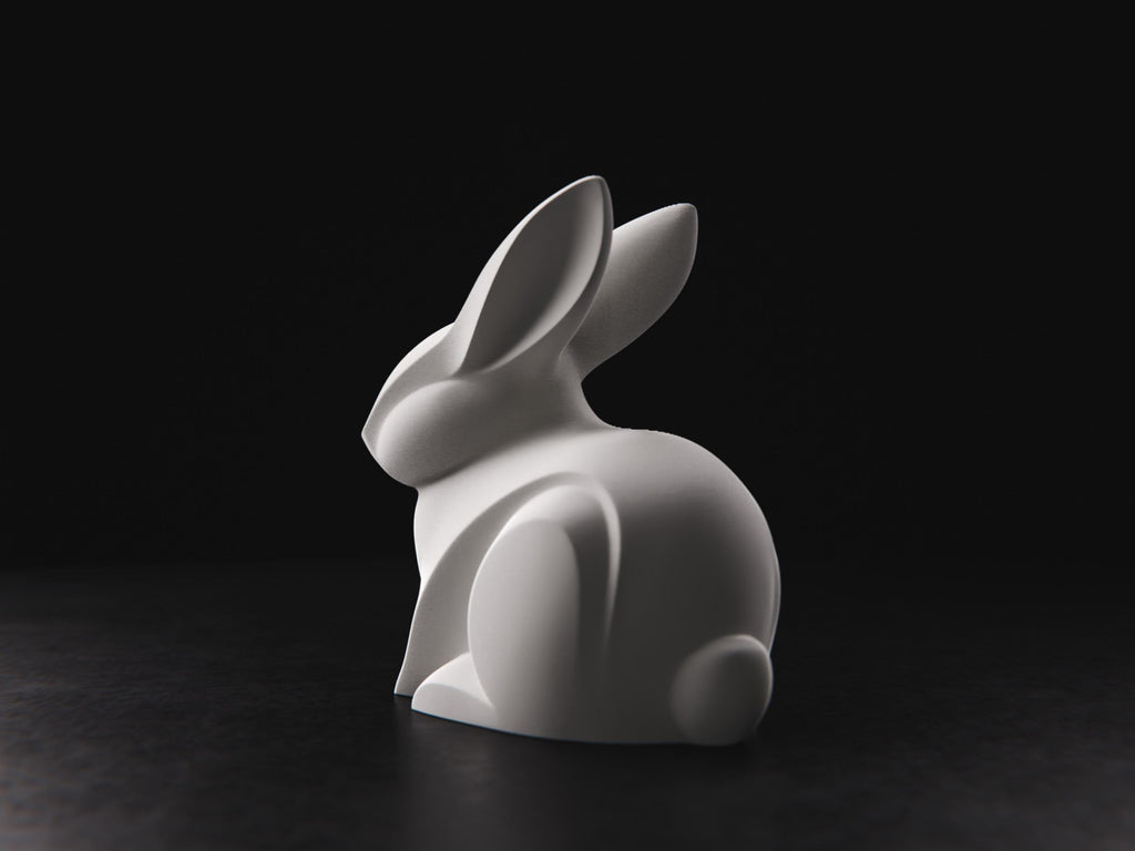Minimalist Bunny Sculpture