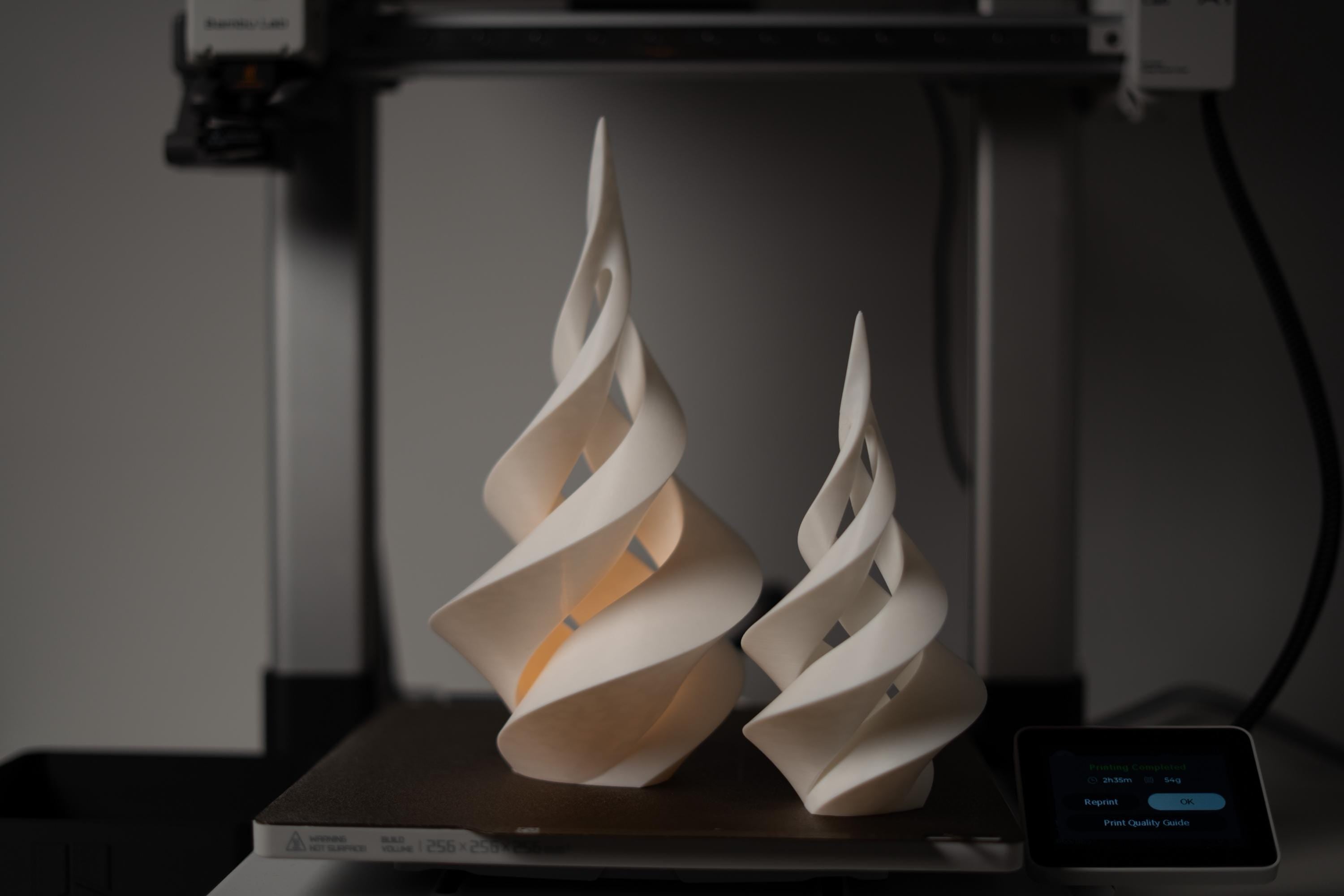 Spiral Christmas Tree Lantern