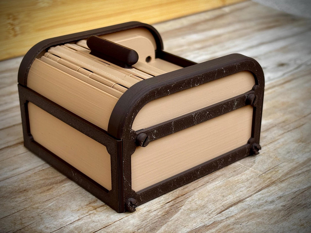 Tambour Box with Separate Opening