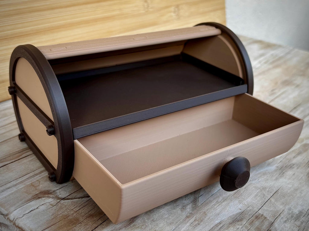 Cylinder Tambour Box