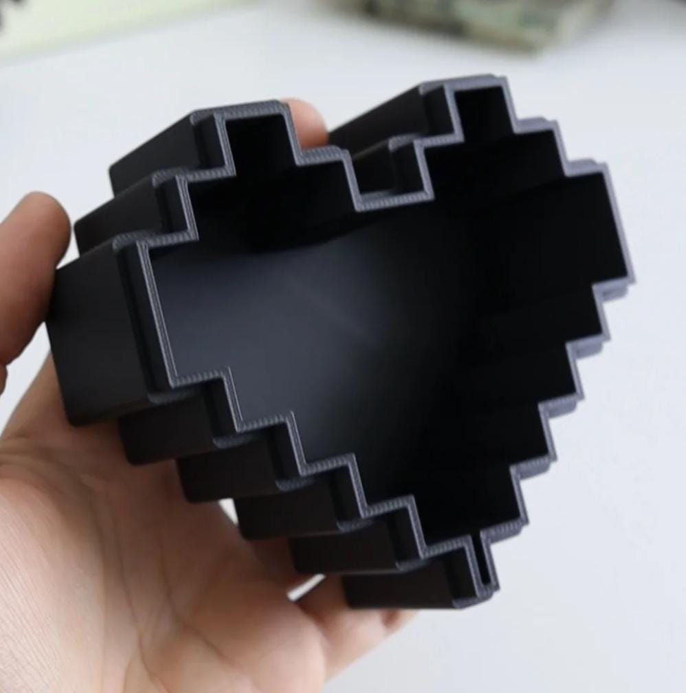 Pixel Heart Box, Valentine's Gift Box