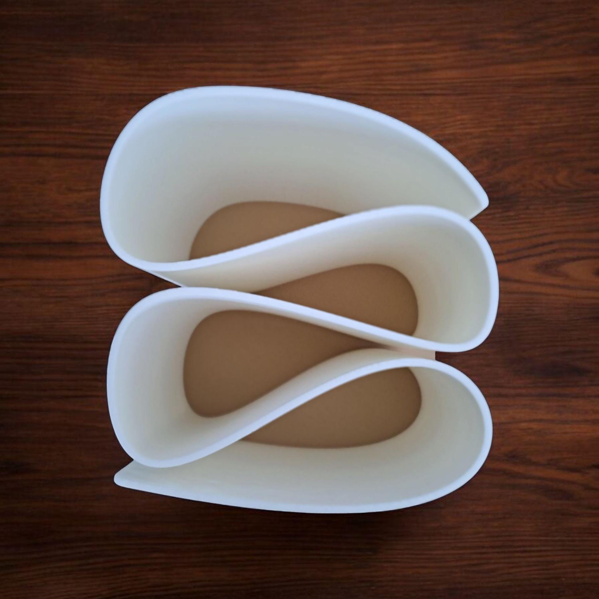 Modern Curved Desk Organizer