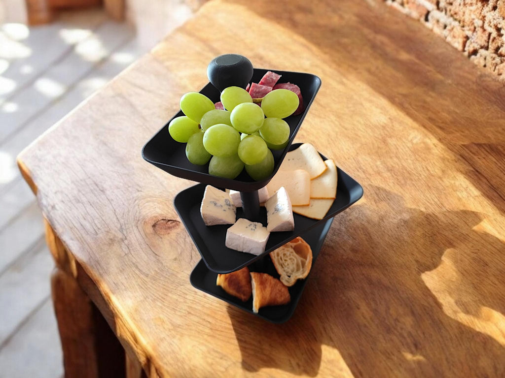 3-Tier Rectangular Serving Tray