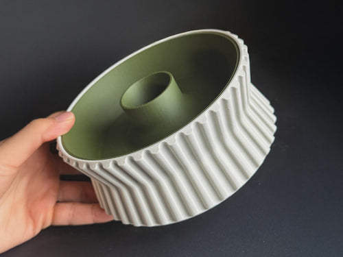 3D Printed Snack Bowl with Shell Holder