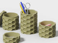 HEX Collection Modular Desk Organizer Set