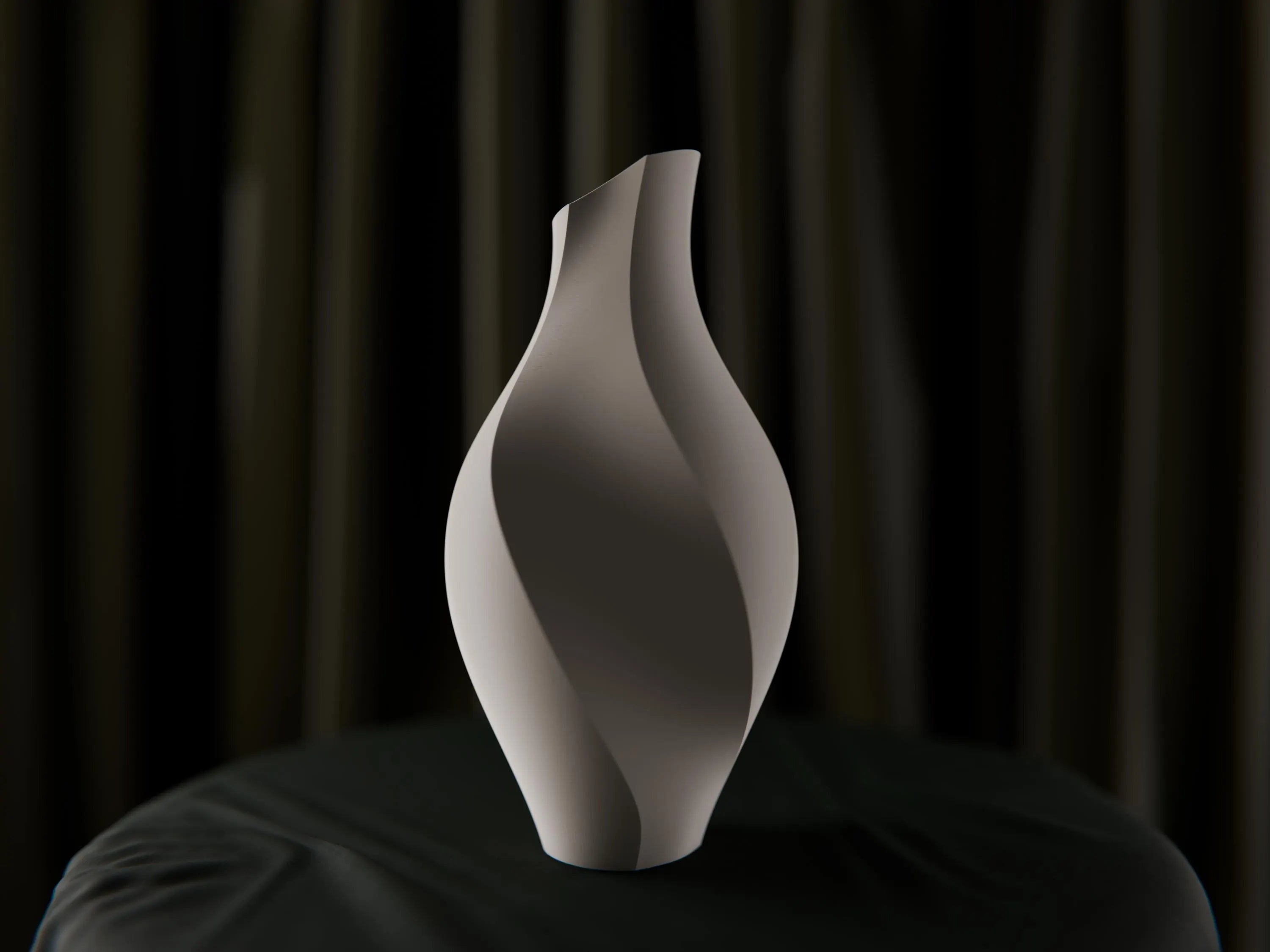 Modern Twist Vase