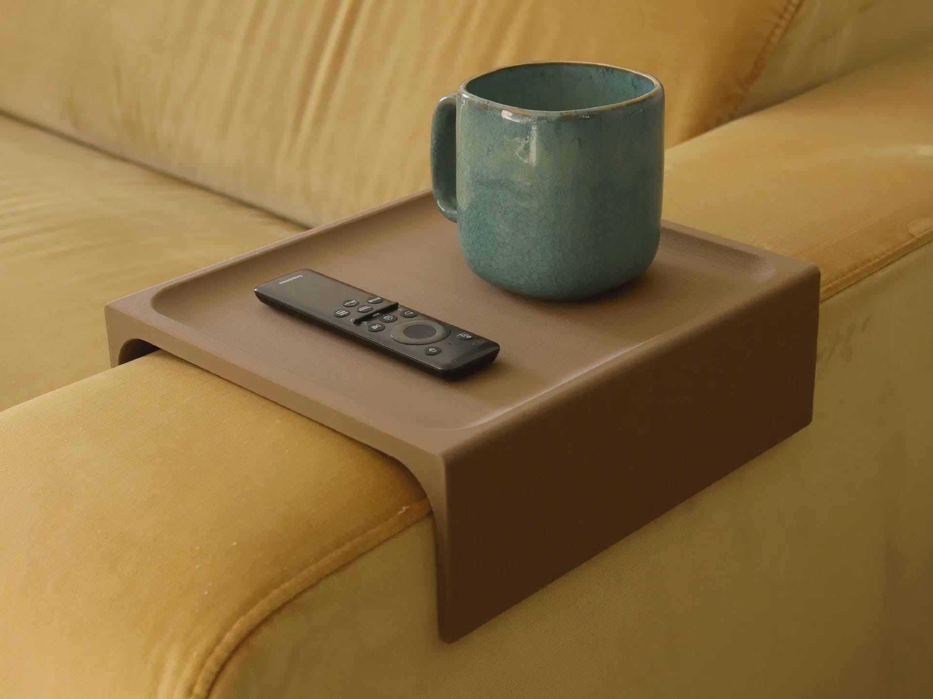 3D Printed Sofa Armrest Tray