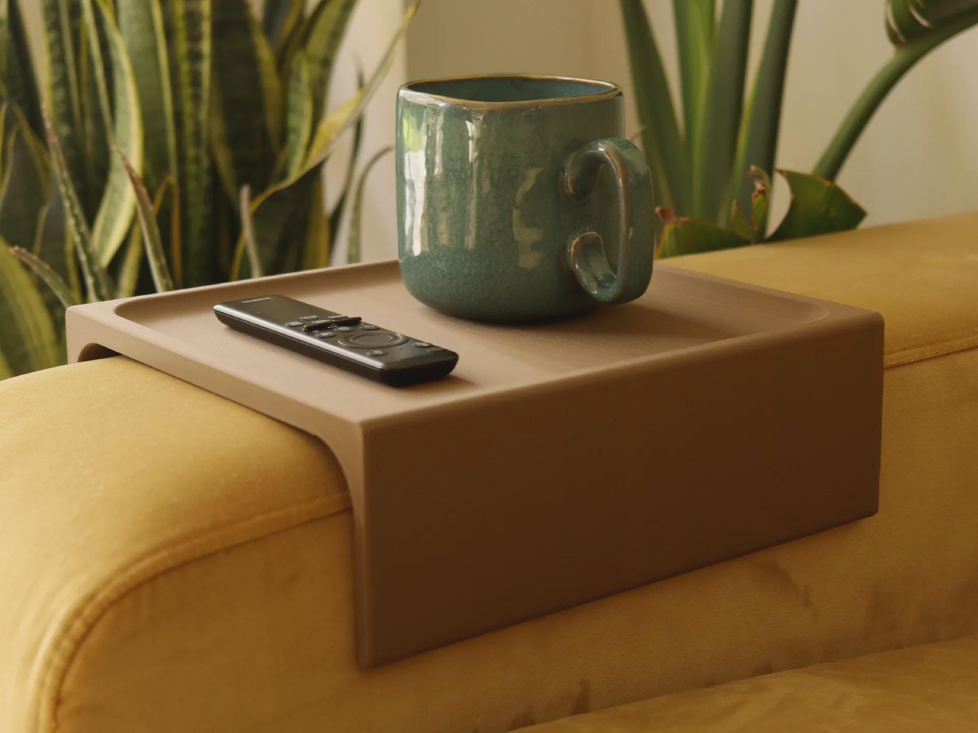 3D Printed Sofa Armrest Tray