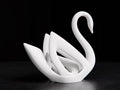 Modern Swan Sculpture