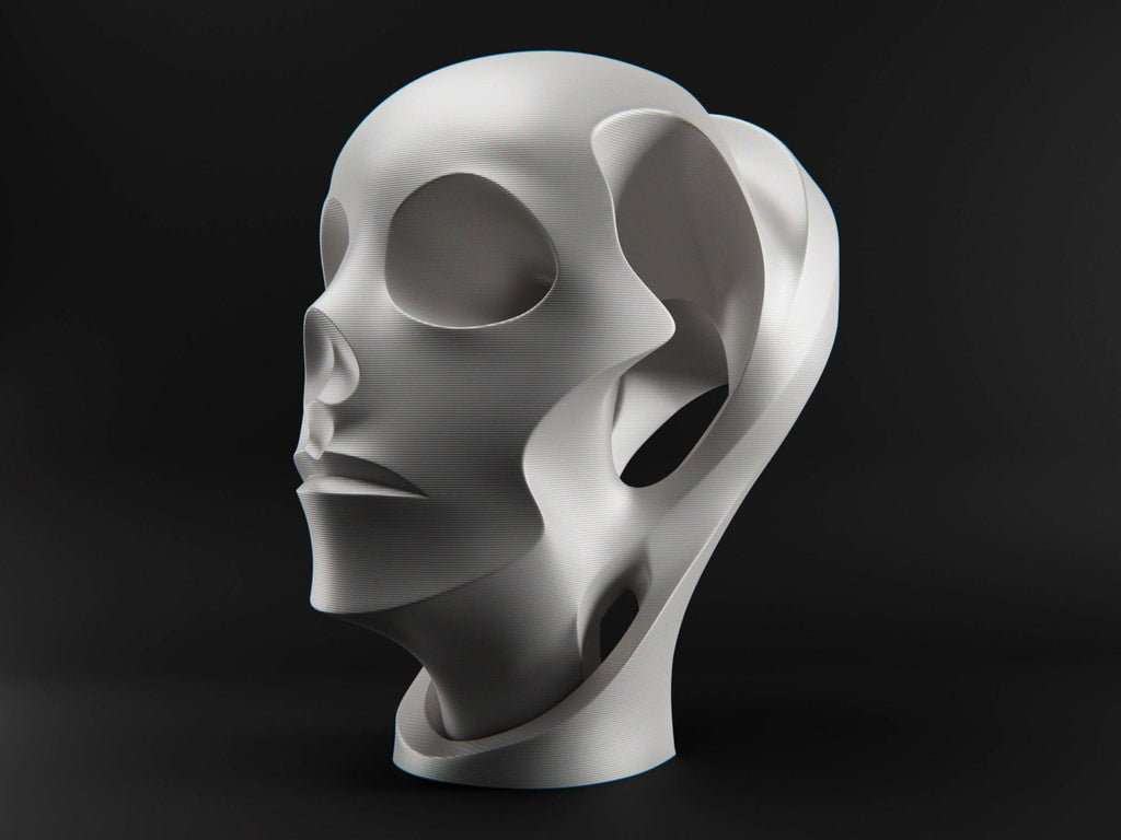 Abstract Head Sculpture