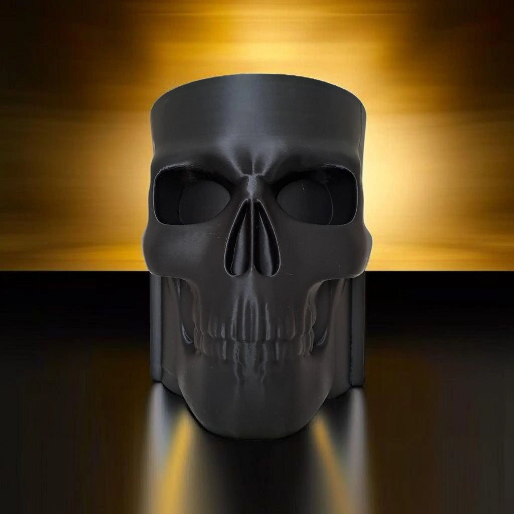 Skull Whiskey Bottle Holder