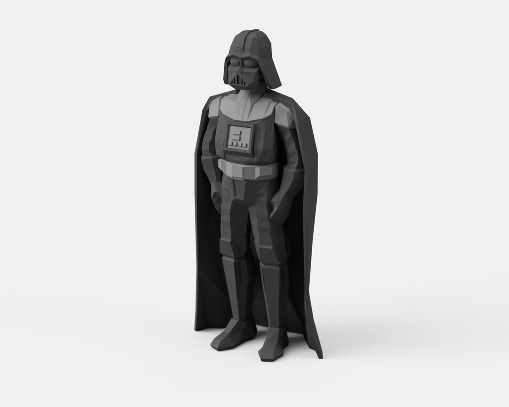 Low Poly Star Wars Figures